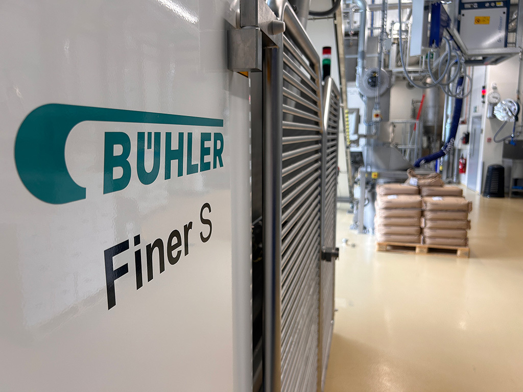 Neue Produktionslinie für weisse Couverturen
